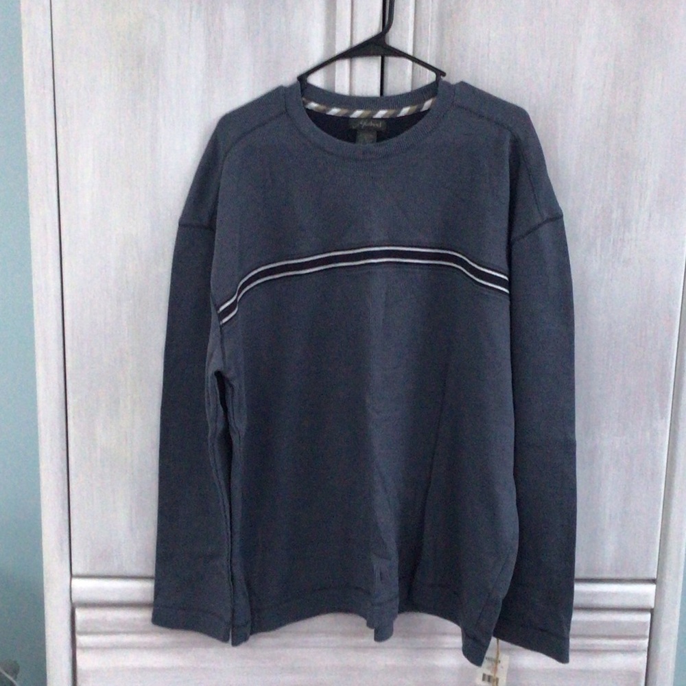 Classic Blue Crewneck Sweater